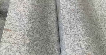 承德芙蓉白S型拉丝面路沿石