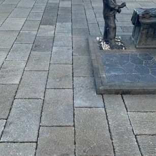 承德仿古石铺装效果