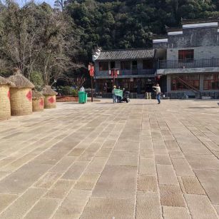 承德仿古石铺装效果