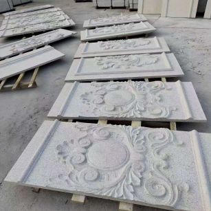 承德 芝麻白干挂雕花板