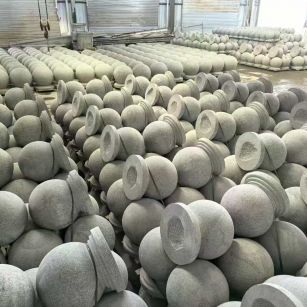 承德石材挡车球