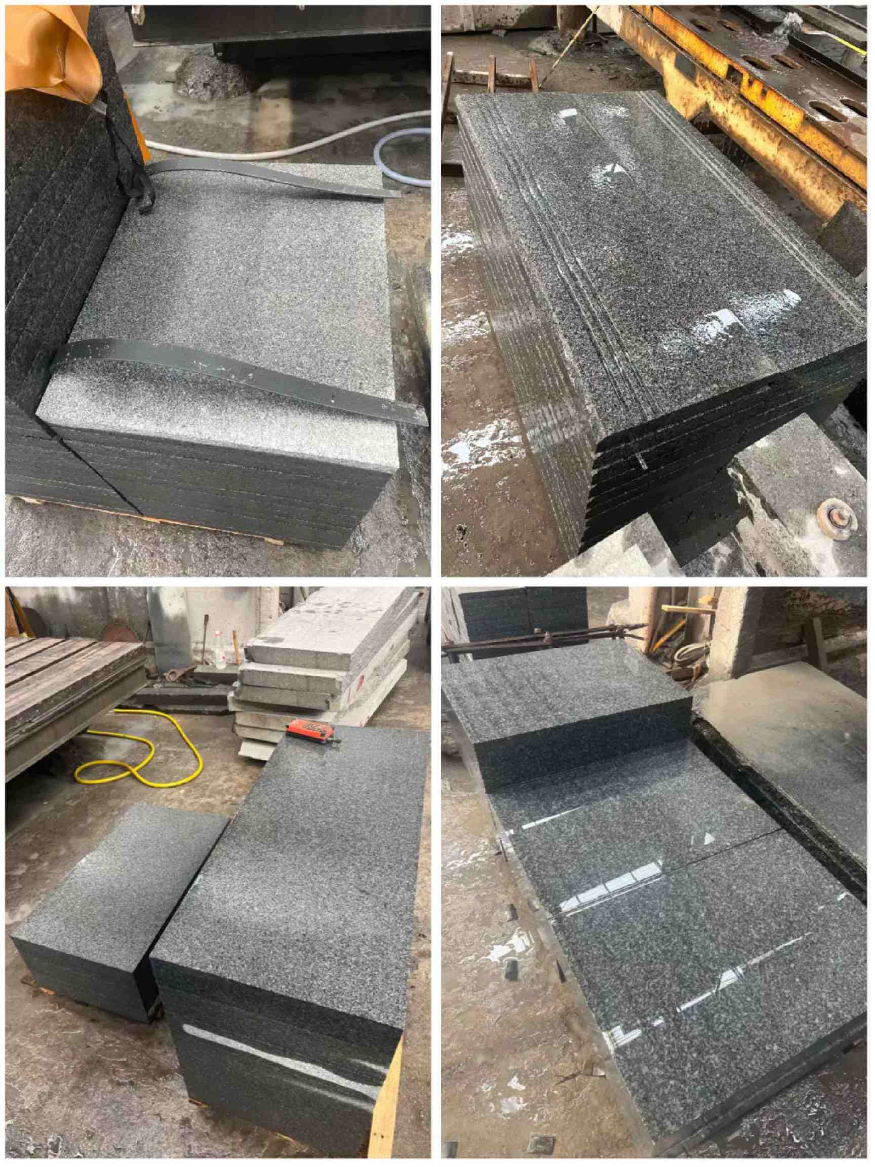 承德 芝麻黑地铺石材