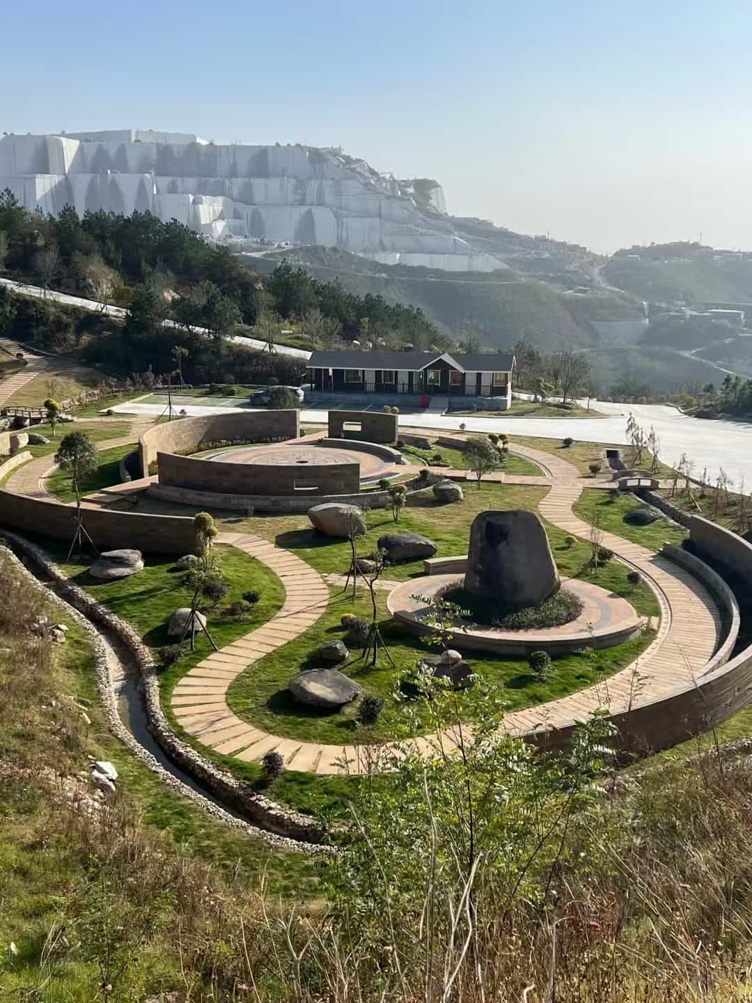 承德仿古石铺装整体效果