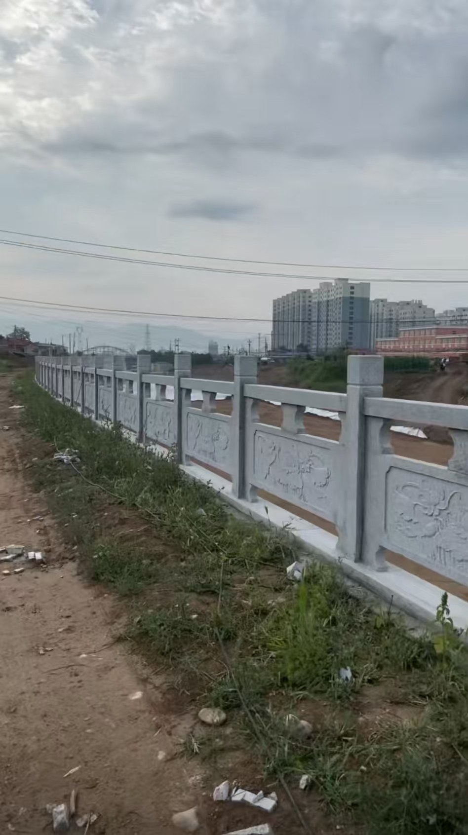 承德 石材河道栏杆