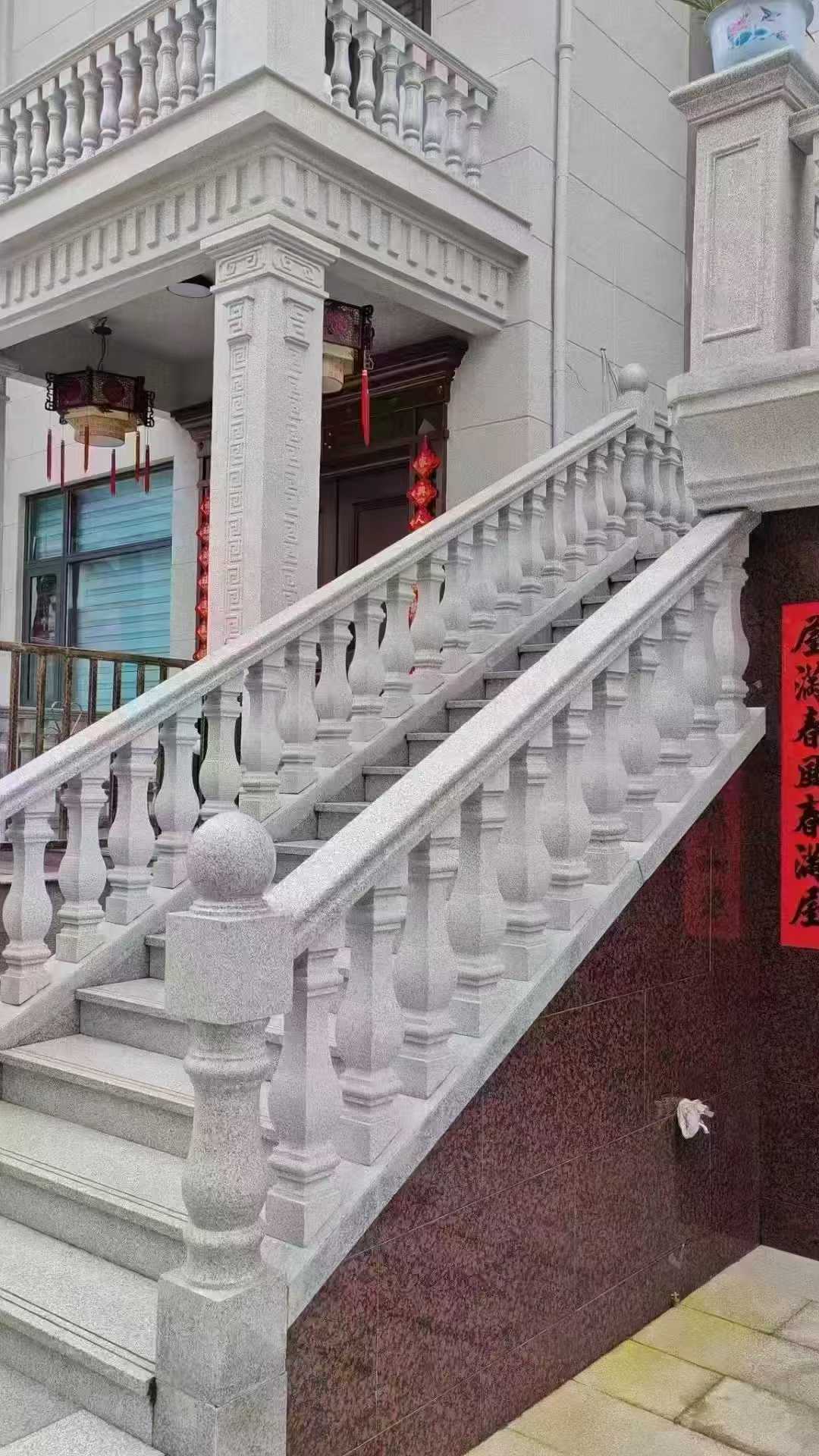 承德 天然石材 阳台庭院护栏、栏杆