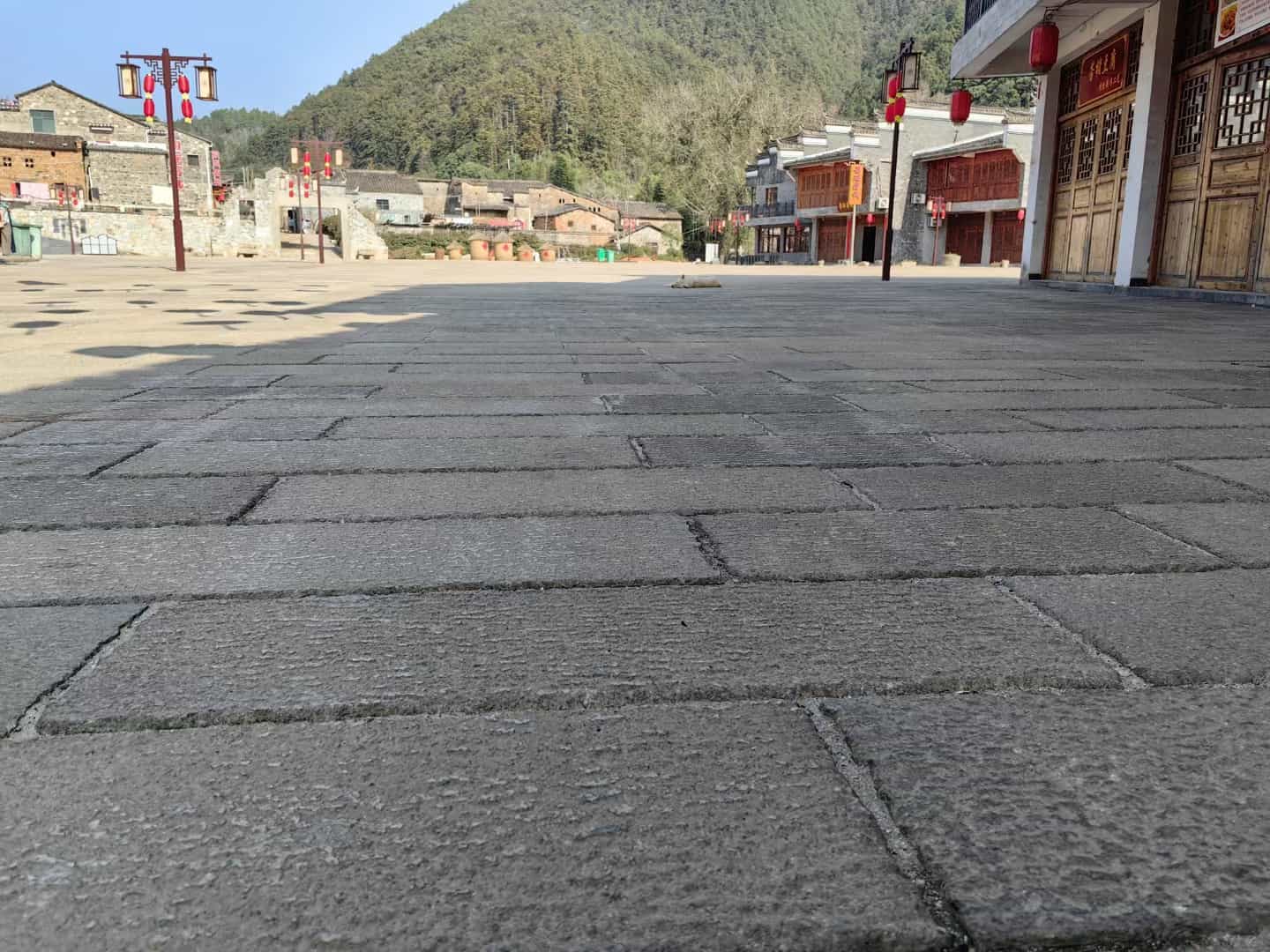 承德仿古石铺装效果