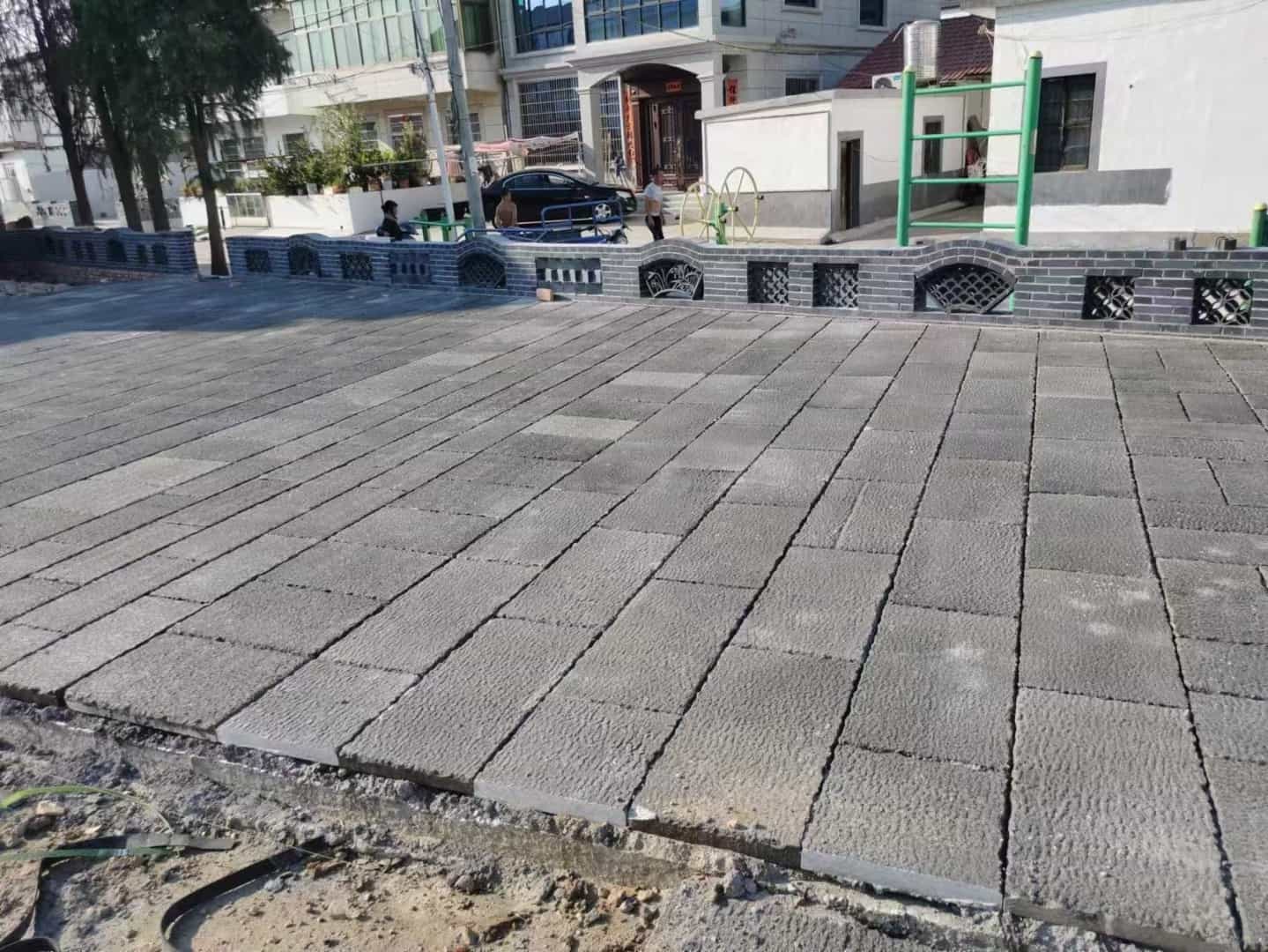 承德仿古石铺装效果