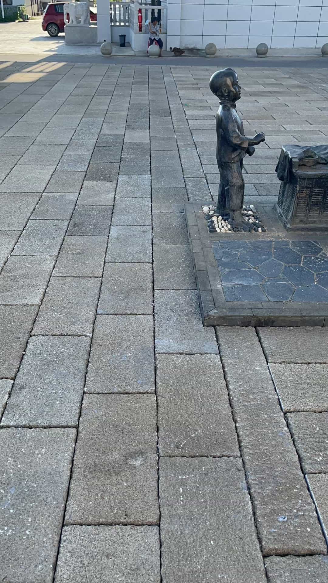 承德仿古石铺装效果