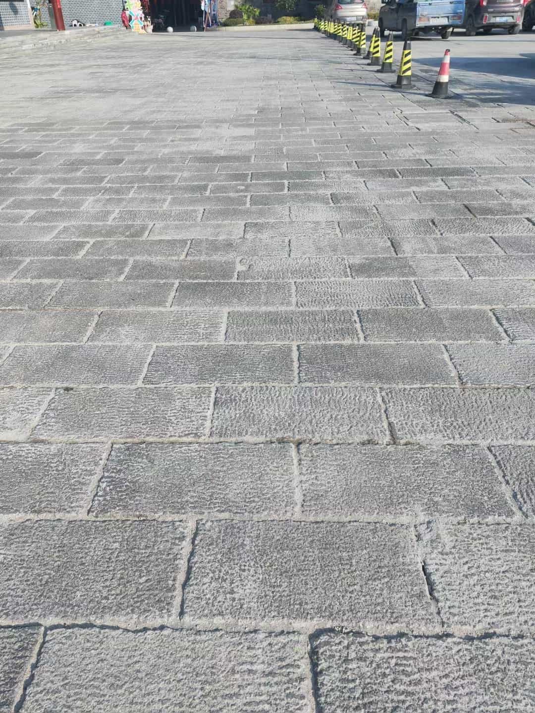 承德仿古石铺装效果