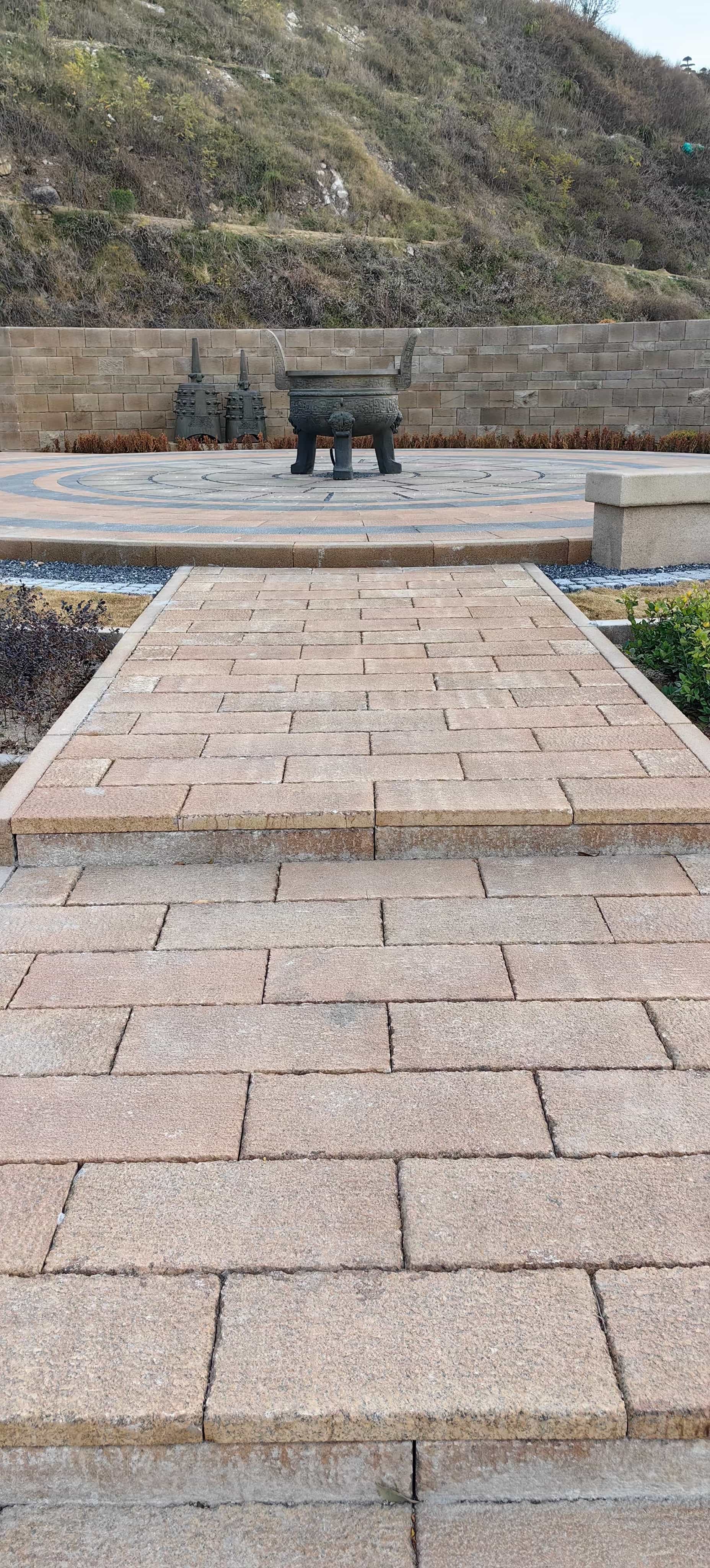 承德仿古石铺装效果