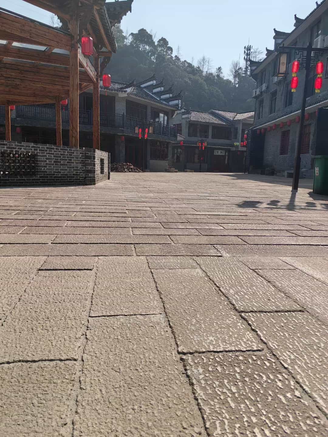 承德仿古石铺装效果