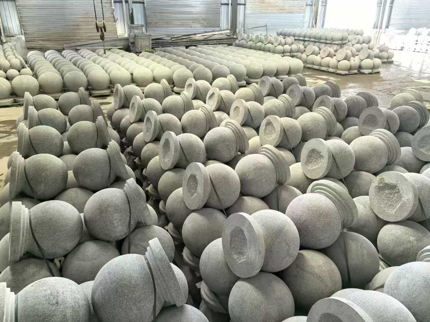 承德石材挡车球