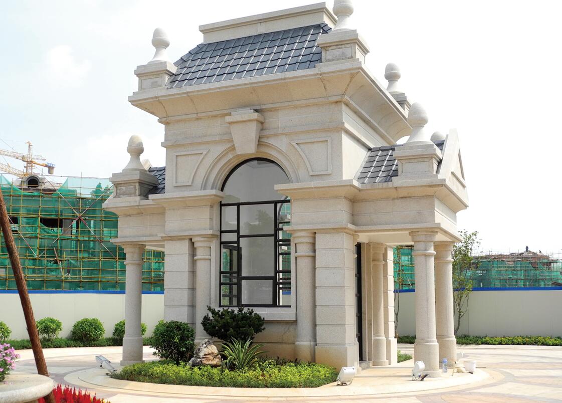 承德花岗岩在建筑外墙的应用