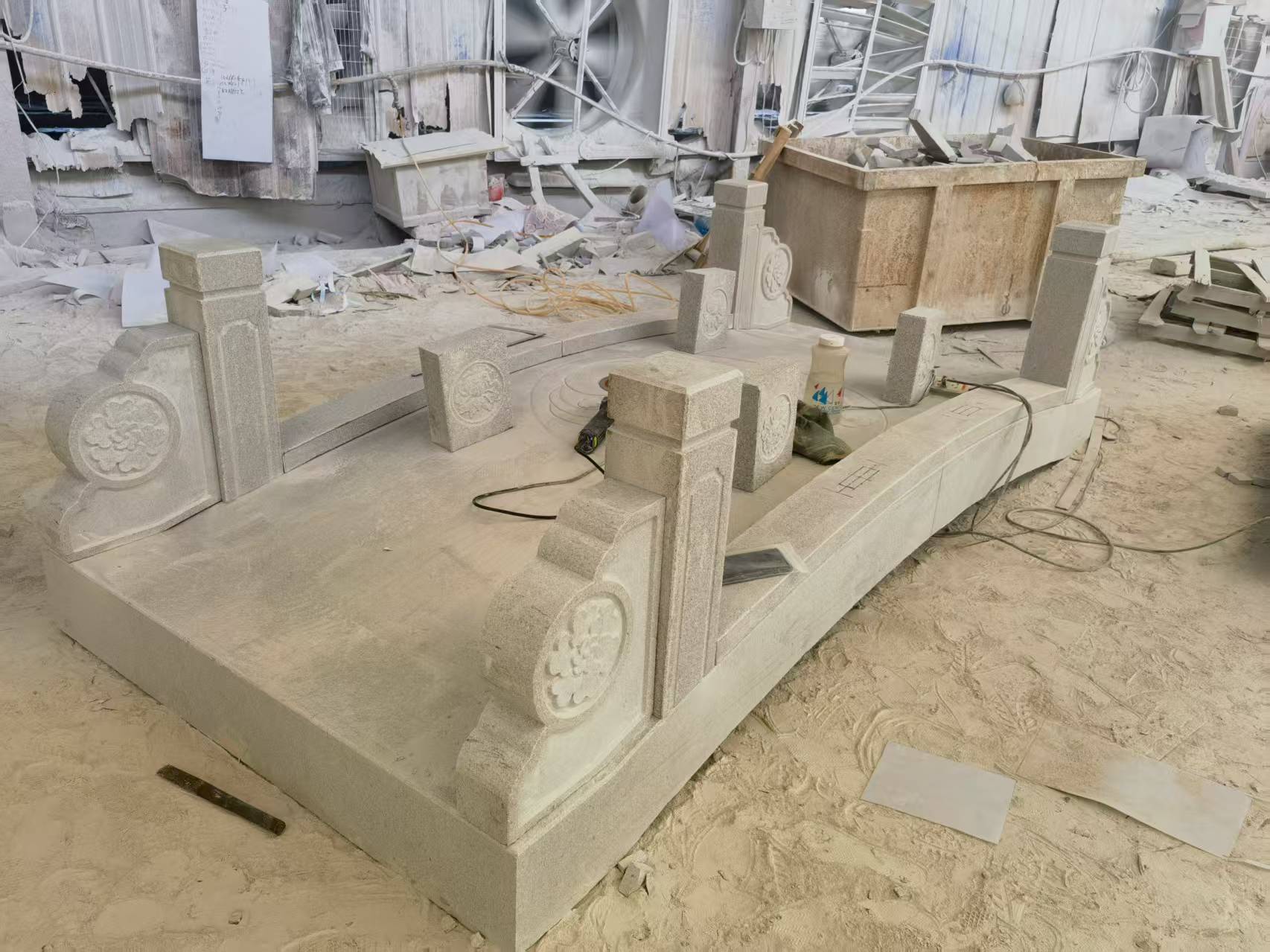 承德 芝麻灰火烧面石桥-拼装