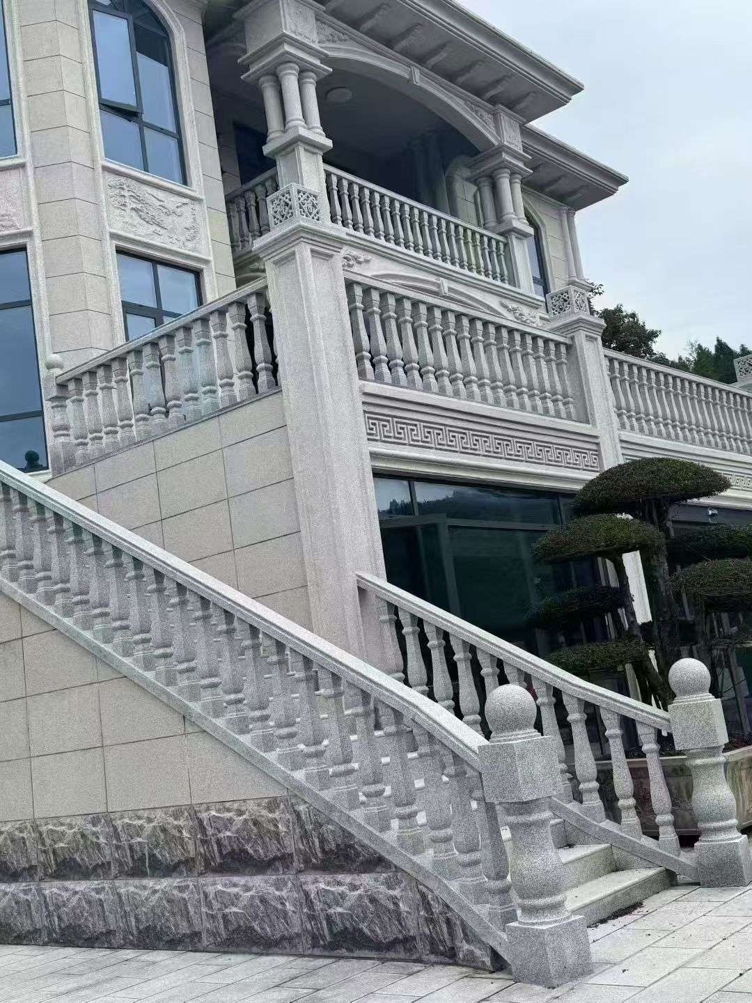 承德 芝麻白别墅，栏杆