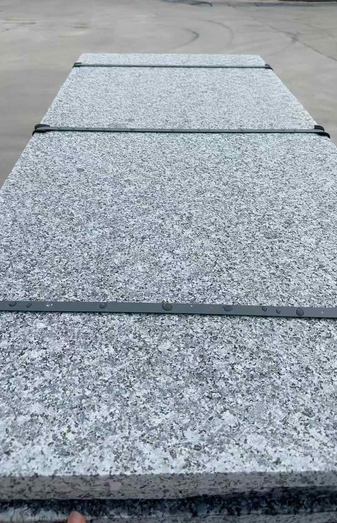 承德 芝麻黑火烧面毛板，条板，半成品