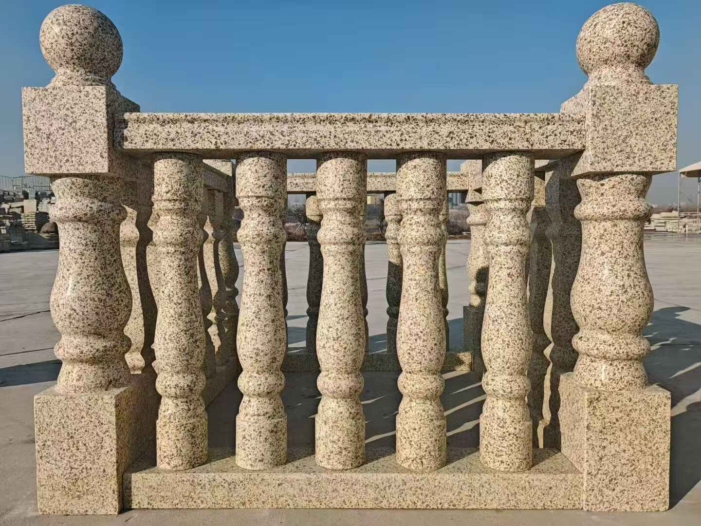 承德 黄金麻栏杆（扶手，花瓶柱，将军柱）