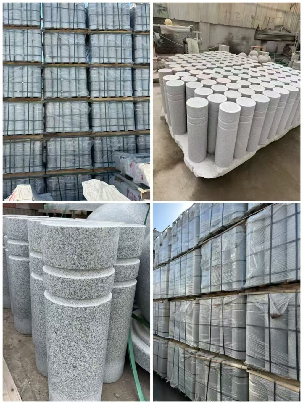 承德 芝麻白花岗岩挡车柱、隔离柱多少钱